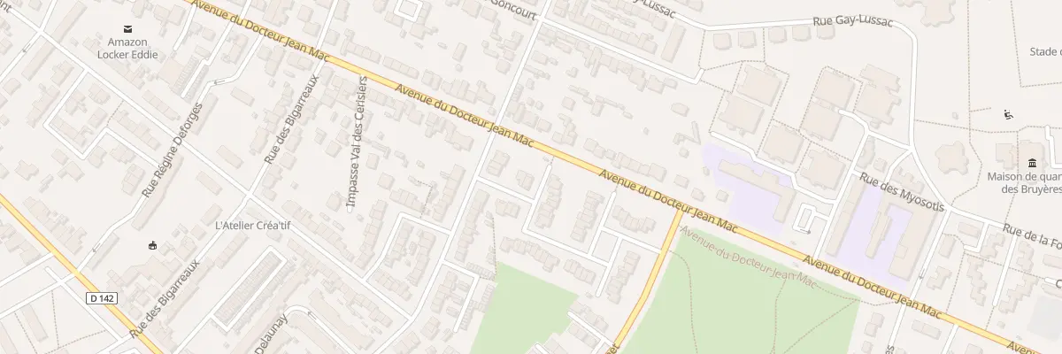 Plan du 5 Rue Nicolas Poussin au Mans