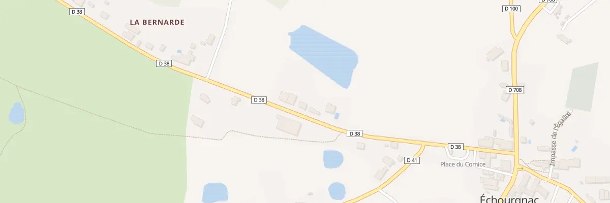 Plan du 117 Le Grand Clos à Échourgnac
