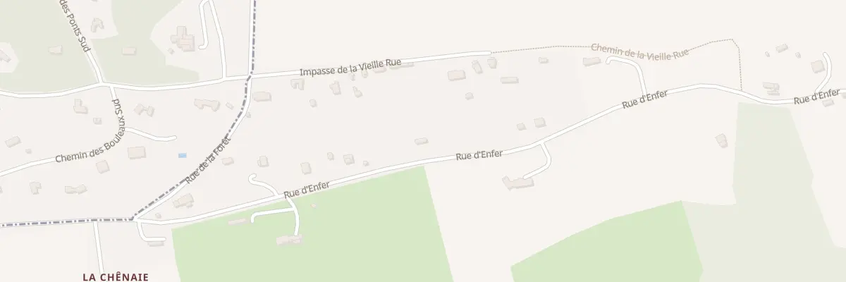 Plan du 331 Rue d’Enfer à Surville
