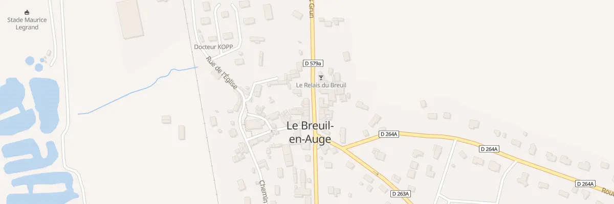 Plan du 5164 Rue Jules Grün au Breuil-en-Auge
