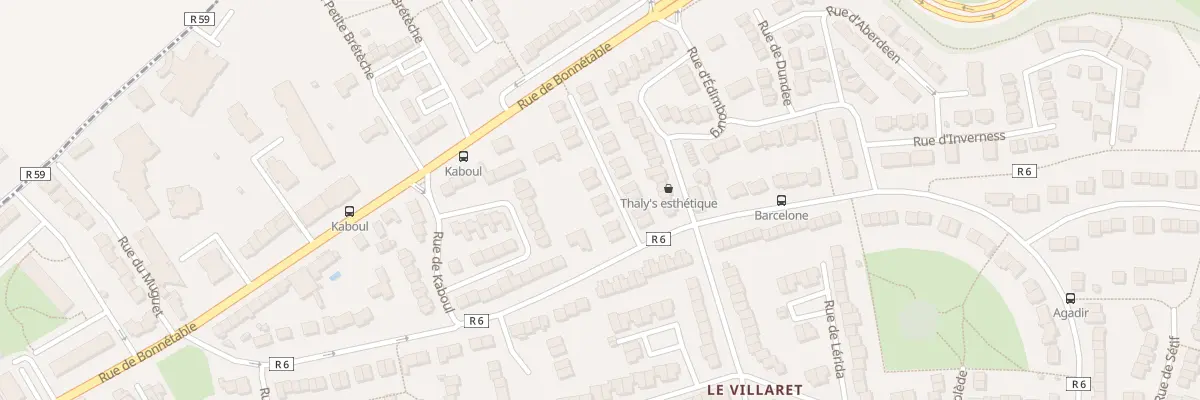 Plan du 7 Rue de Florence au Mans