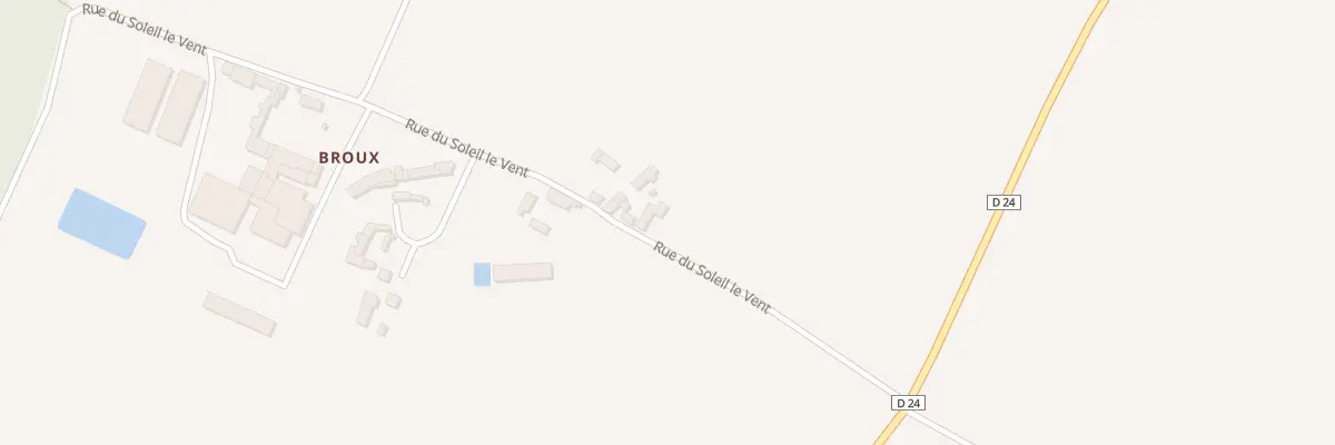 Plan du 2 Rue du Soleil le Vent à Maulay
