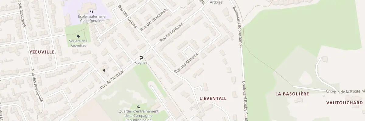 Plan du 5 Rue des Albatros au Mans