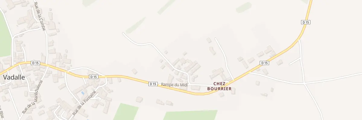 Plan du 15 Rue des Pins à Aussac-Vadalle