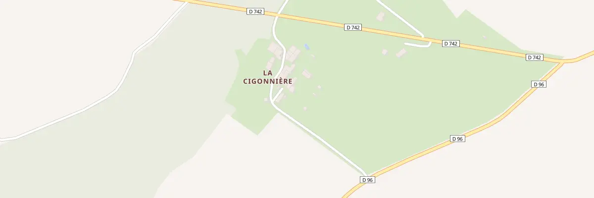 Plan du 3 Cigonniere à Marigny-Chemereau