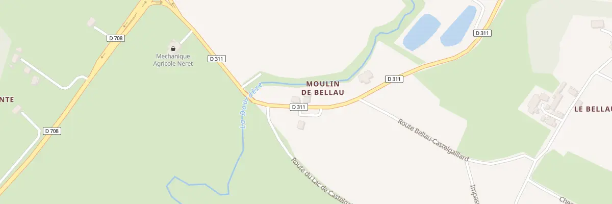 Plan du 1264 Rte de Saint-sernin à Saint-Sernin