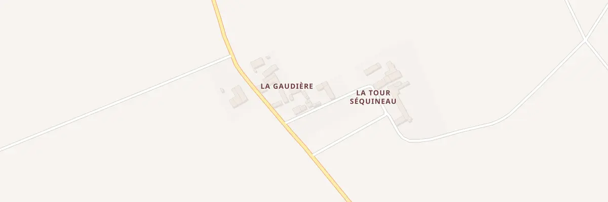 Plan du 7 La Gaudiere à Marçay