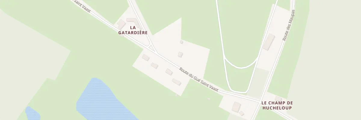 Plan du 4 Rte du Gué Saint Vaast à Villeneuve-en-Perseigne