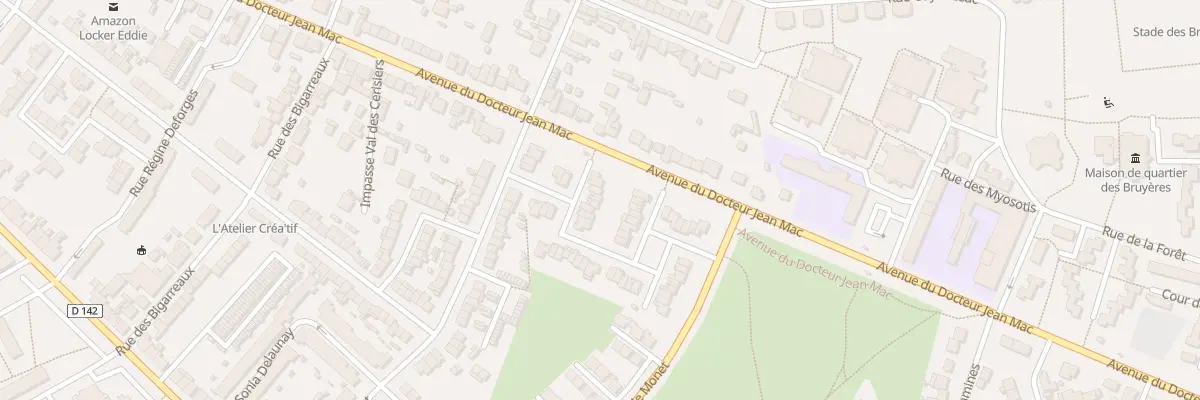Plan du 11 Rue Nicolas Poussin au Mans