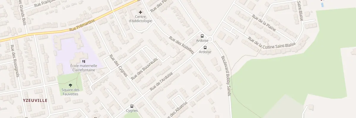 Plan du 93 Rue de l’Ardoise au Mans