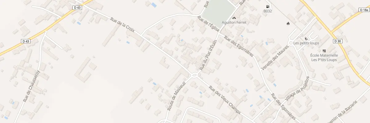 Plan du 4 Rue de la Croix à Cissé