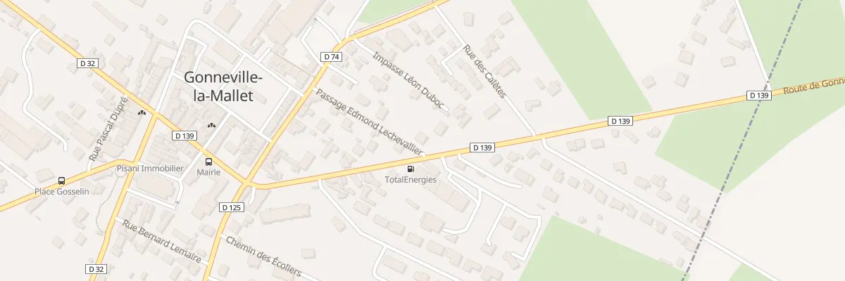Plan du 9B Rue Gen Faidherbe à Gonneville-la-Mallet