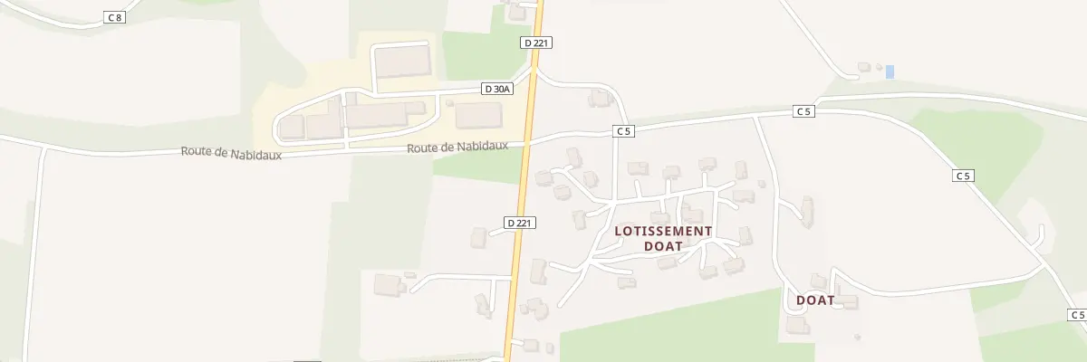 Plan du 55 Rue de la Victoire à Lannepax