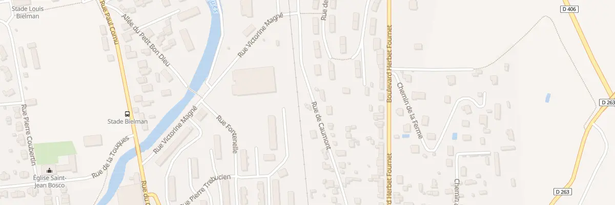 Plan du 49B Rue de Caumont à Lisieux