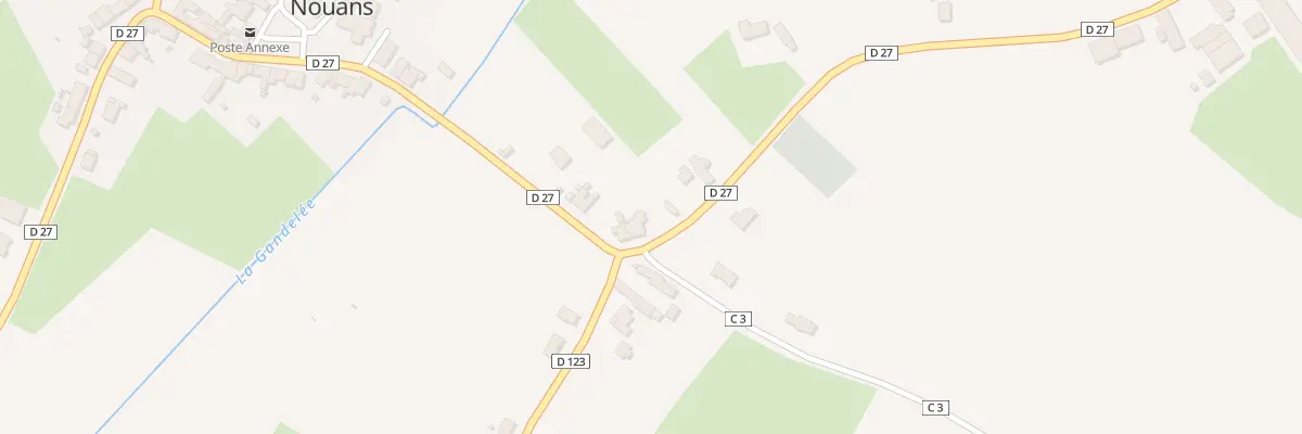 Plan du 3 Le Haut du Bois à Nouans