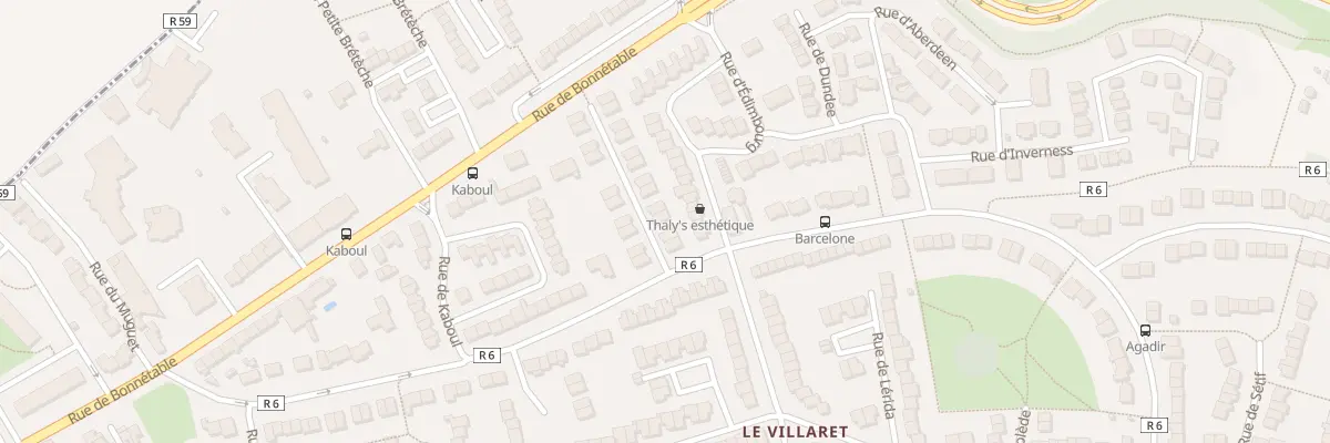 Plan du 6 Rue de Florence au Mans