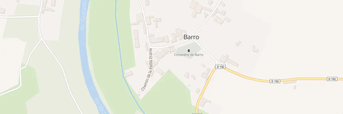 Plan du 1 Rue de l’If à Barro