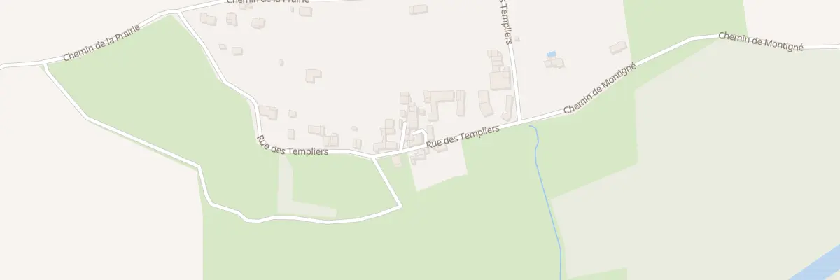 Plan du 1 Imp de la Treille à Condac