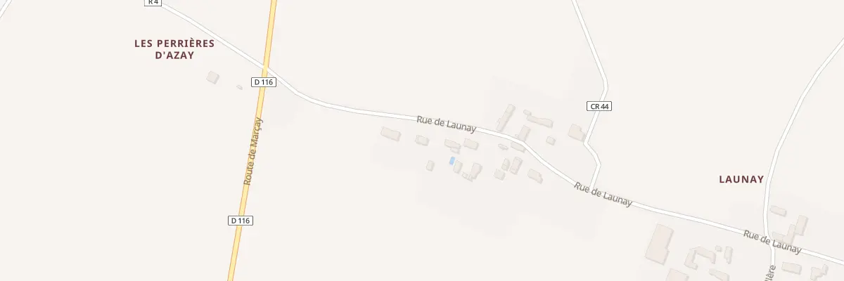 Plan du 2 Rue de Launay à La Roche-Clermault