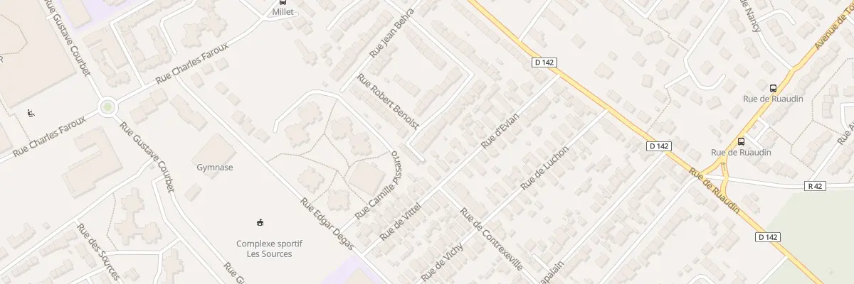 Plan du 69 Rue Sch Davis au Mans