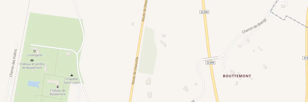 Plan du 53 Rte de Deauville à Ouilly-le-Vicomte
