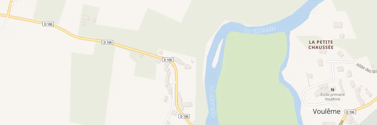 Plan du 6 Rte du Grand Pont à Voulême
