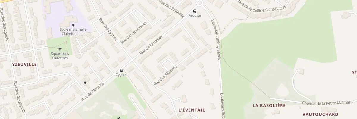 Plan du 27 Rue des Albatros au Mans