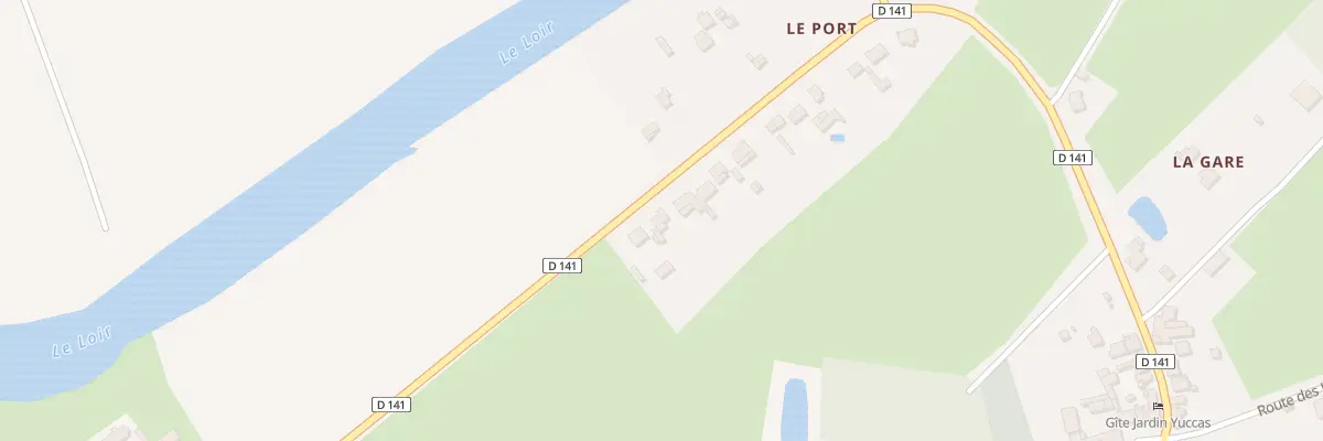 Plan du 25 Rue du Champ du Port à La Chapelle-aux-Choux