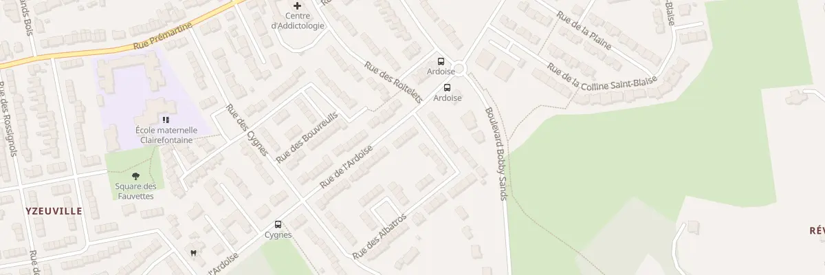 Plan du 68 Rue de l’Ardoise au Mans