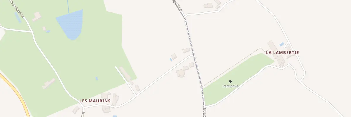 Plan du 1341 Rte des Maurins à Saint-André-et-Appelles