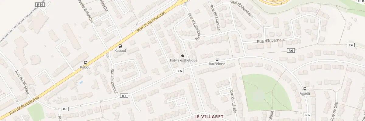 Plan du 38 Rue de Dublin au Mans