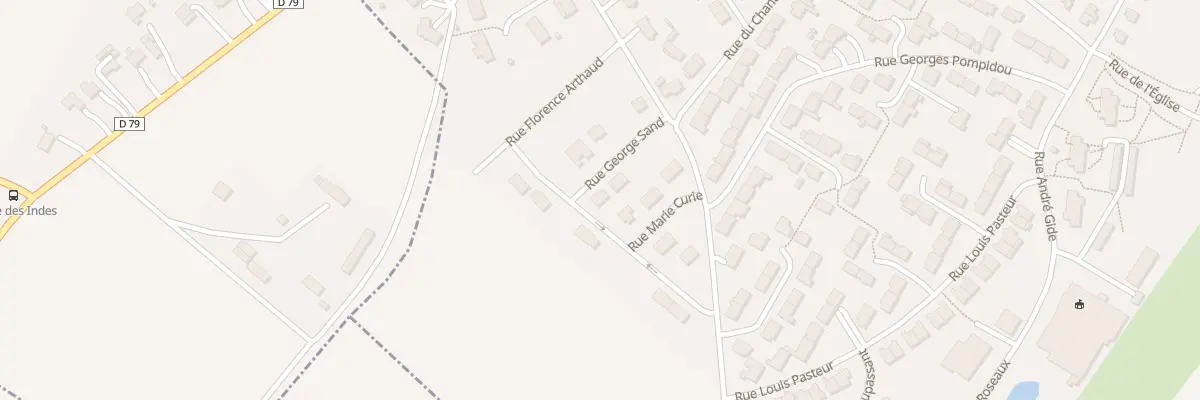 Plan du 11 Rue George Sand à Turretot