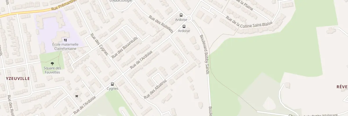 Plan du 43 Rue des Albatros au Mans