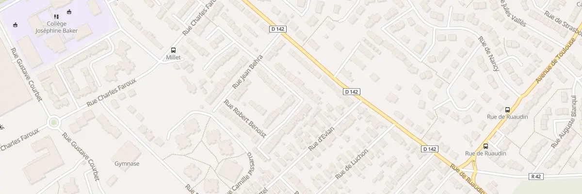 Plan du 24 Rue Sch Davis au Mans