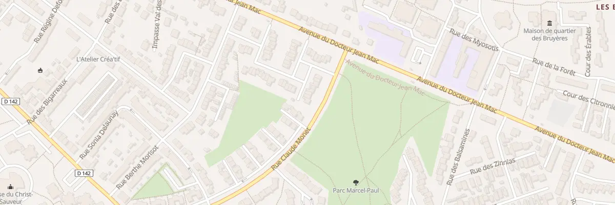 Plan du 36 Rue Nicolas Poussin au Mans