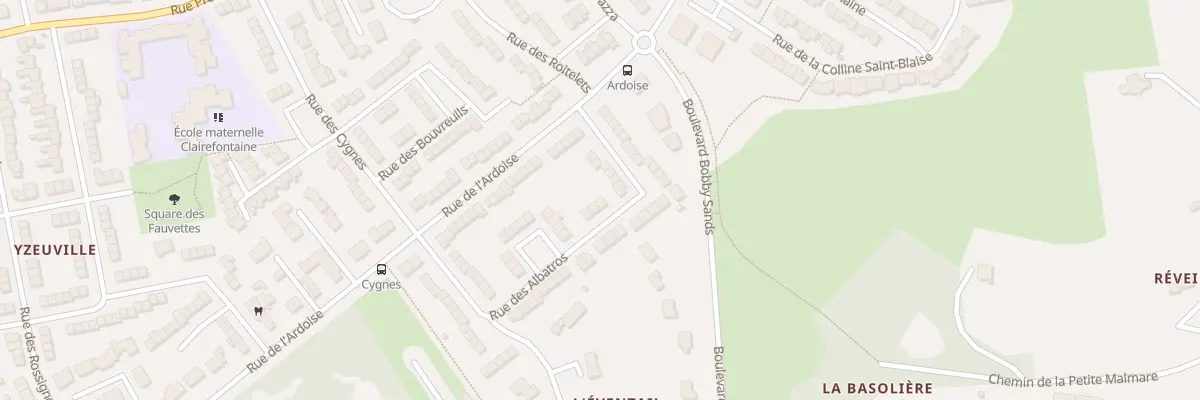 Plan du 35 Rue des Albatros au Mans