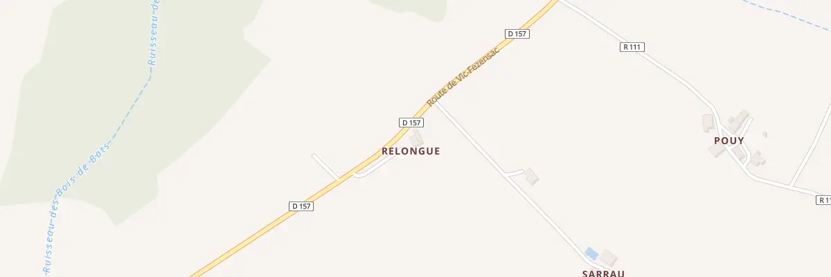 Plan du 5200 Sarrau à Castillon-Debats