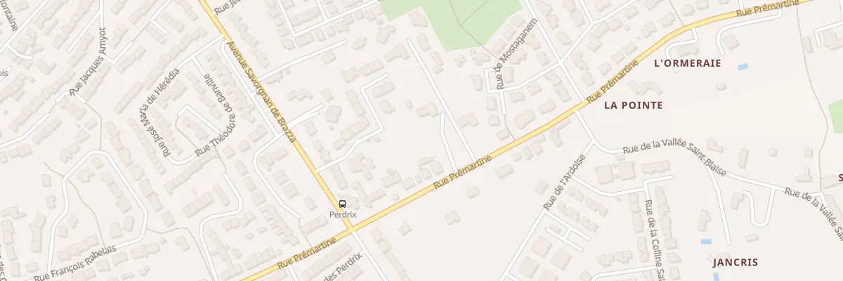 Plan du 353 Rue Prémartine au Mans