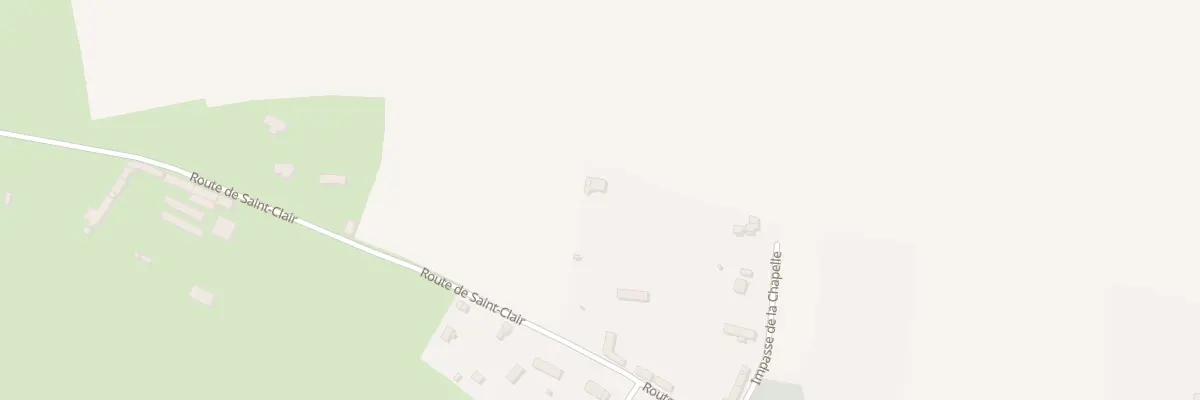 Plan du 26B Rte de Saint-Clair à Bordeaux-Saint-Clair