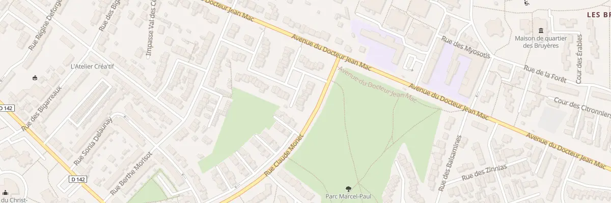 Plan du 40 Rue Nicolas Poussin au Mans