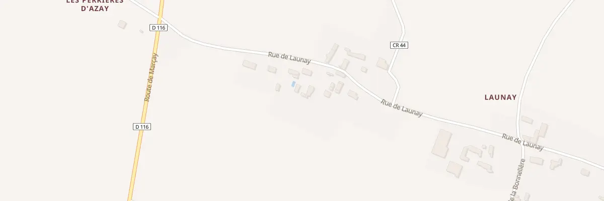 Plan du 8 Rue de Launay à La Roche-Clermault