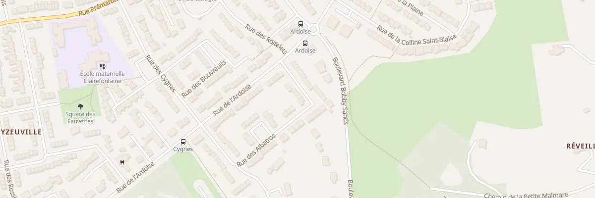 Plan du 39 Rue des Albatros au Mans