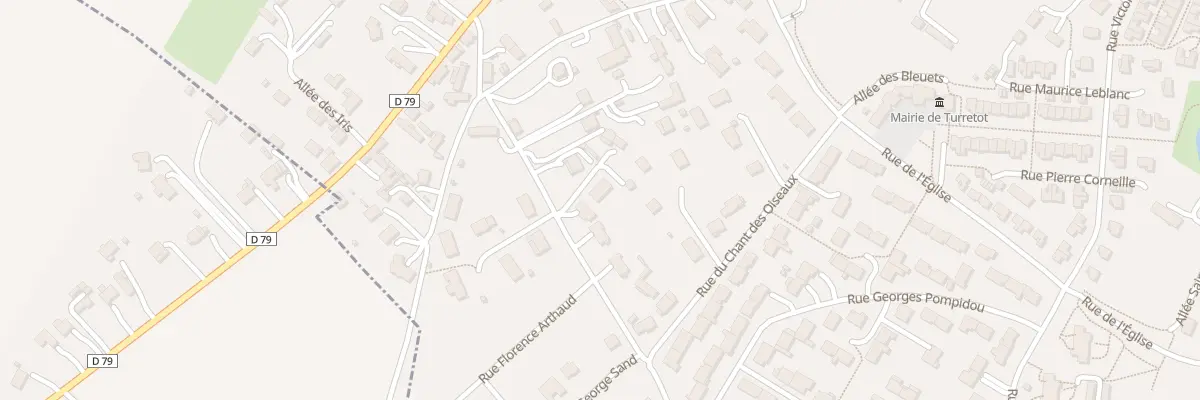 Plan du 17B Rue de la Vallée à Turretot