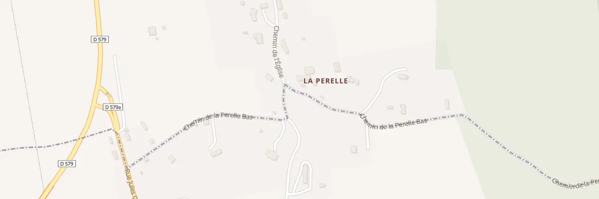 Plan du 362 Che de la Perelle Bas au Breuil-en-Auge