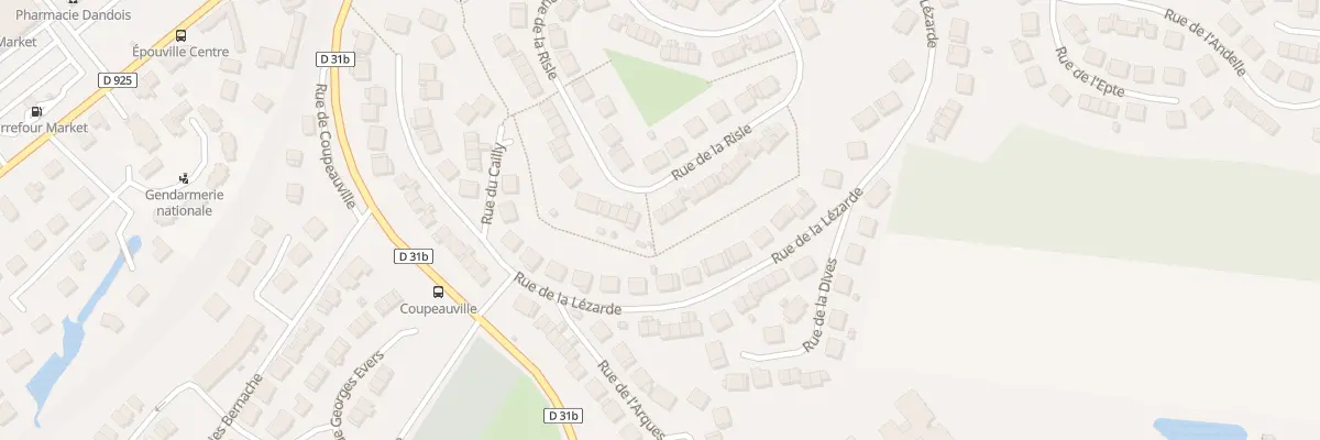 Plan du 52 Rue de la Risle à Épouville
