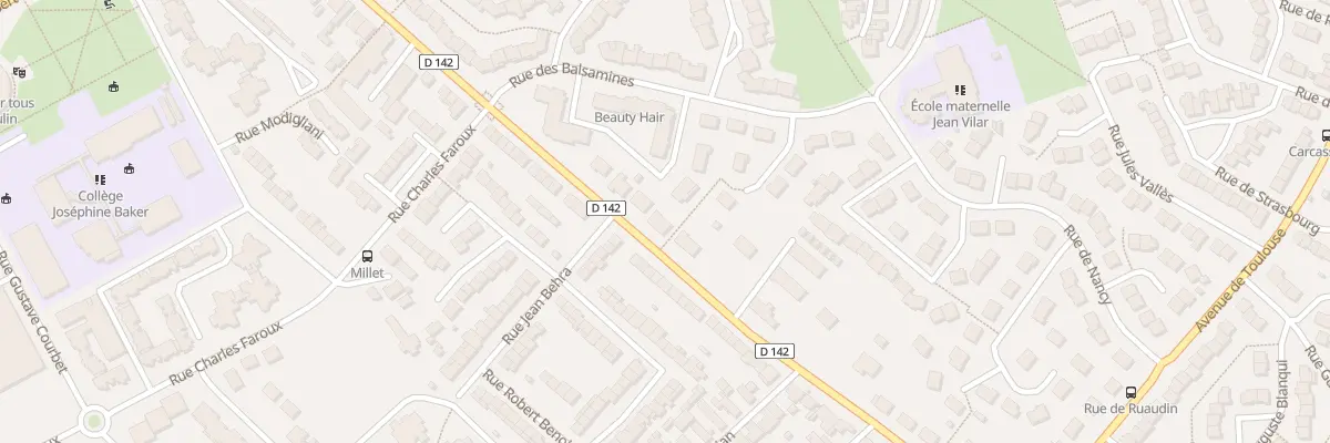 Plan du 255 Rue de Ruaudin au Mans