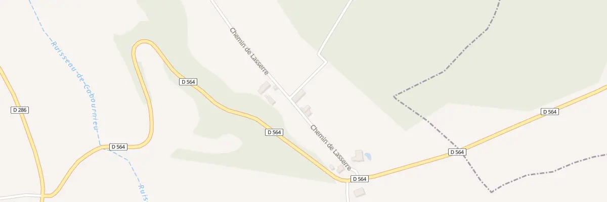 Plan du 5070 A Turguet à Troncens