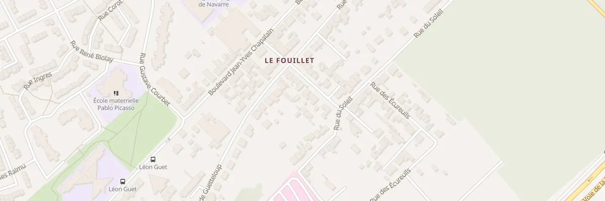 Plan du 18 Rue du Printemps au Mans