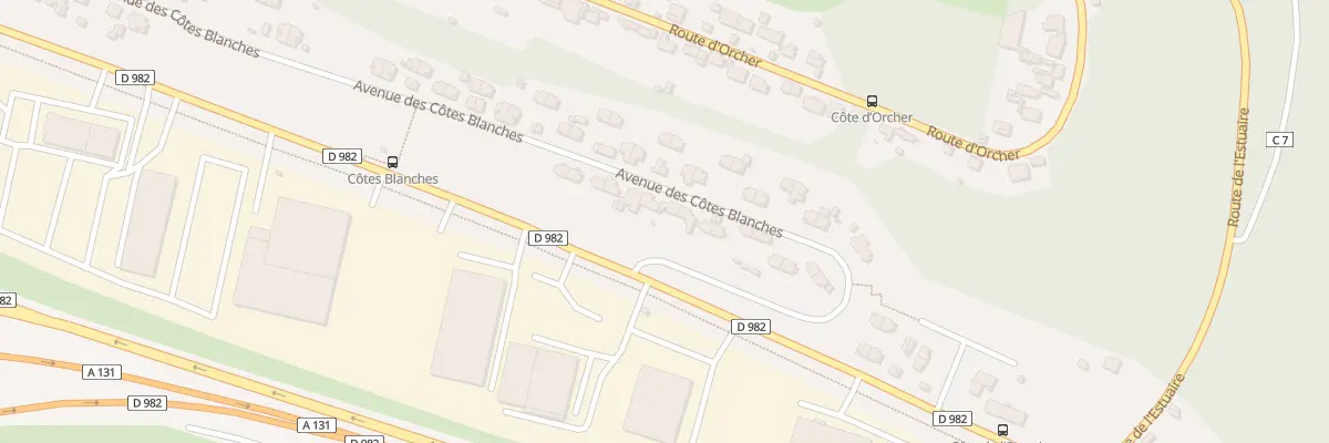 Plan du 31 Av des Côtes Blanches à Gonfreville-l’Orcher