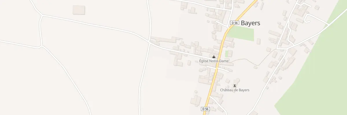 Plan du 5 Rue de l’église Bayers à Aunac-sur-Charente